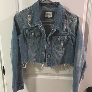 Crop Jean Jacket
